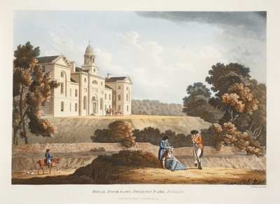Infermiera Reale, Phoenix Park, Dublino, 1794 da James Malton